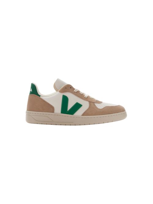 SNEAKERS VEJA UOMO V-10 VEJA | VX0503146BWHITE EMERAUDE SAHARA